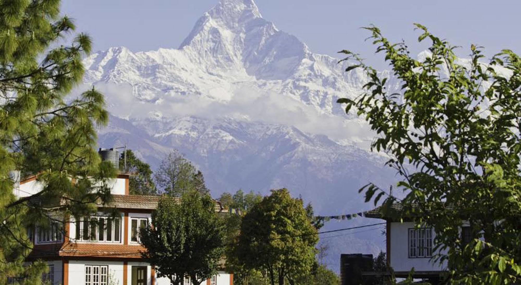 Sarangkot Sherpa Resort P Ltd Pokhara Dış mekan fotoğraf