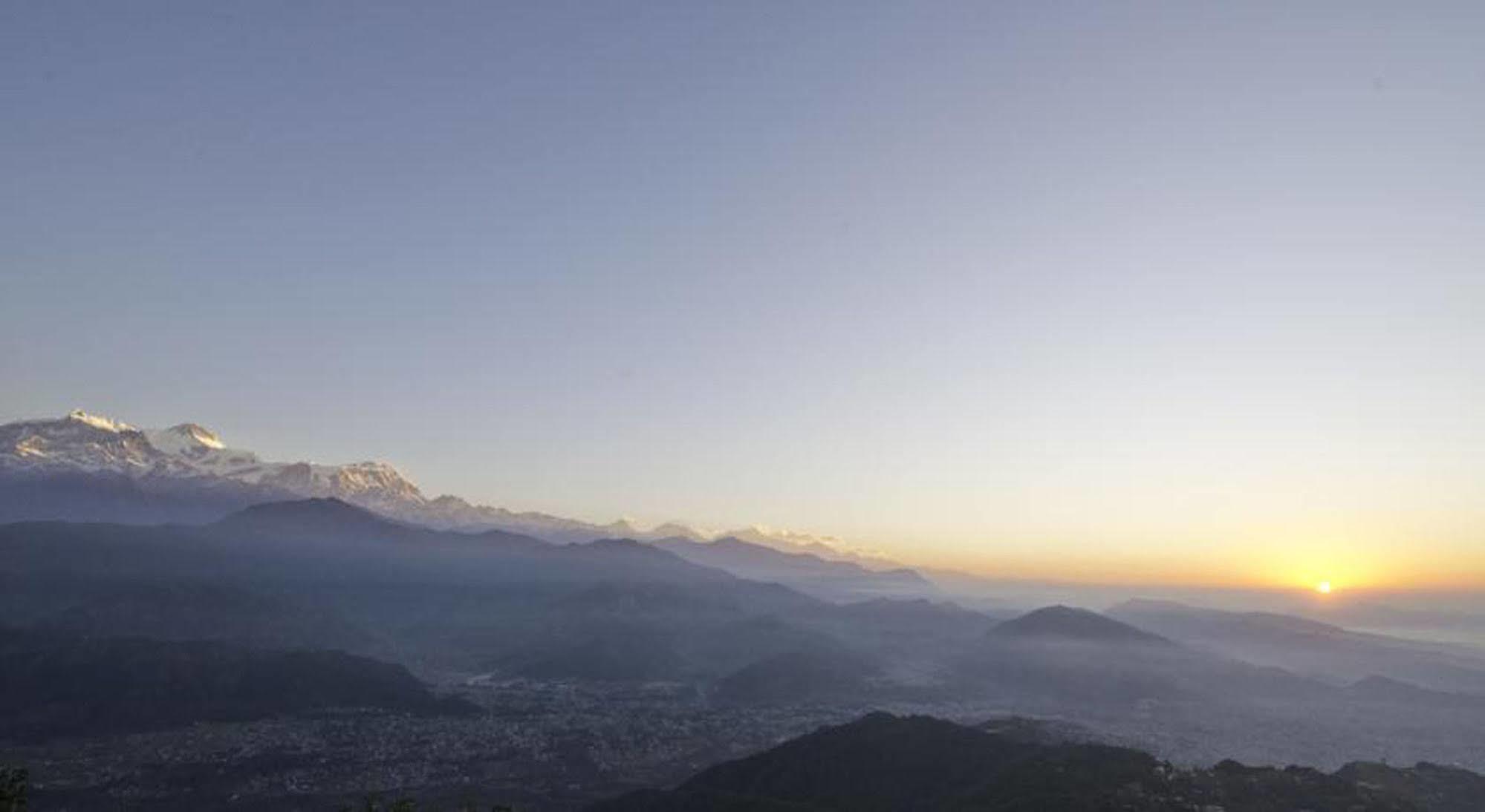 Sarangkot Sherpa Resort P Ltd Pokhara Dış mekan fotoğraf
